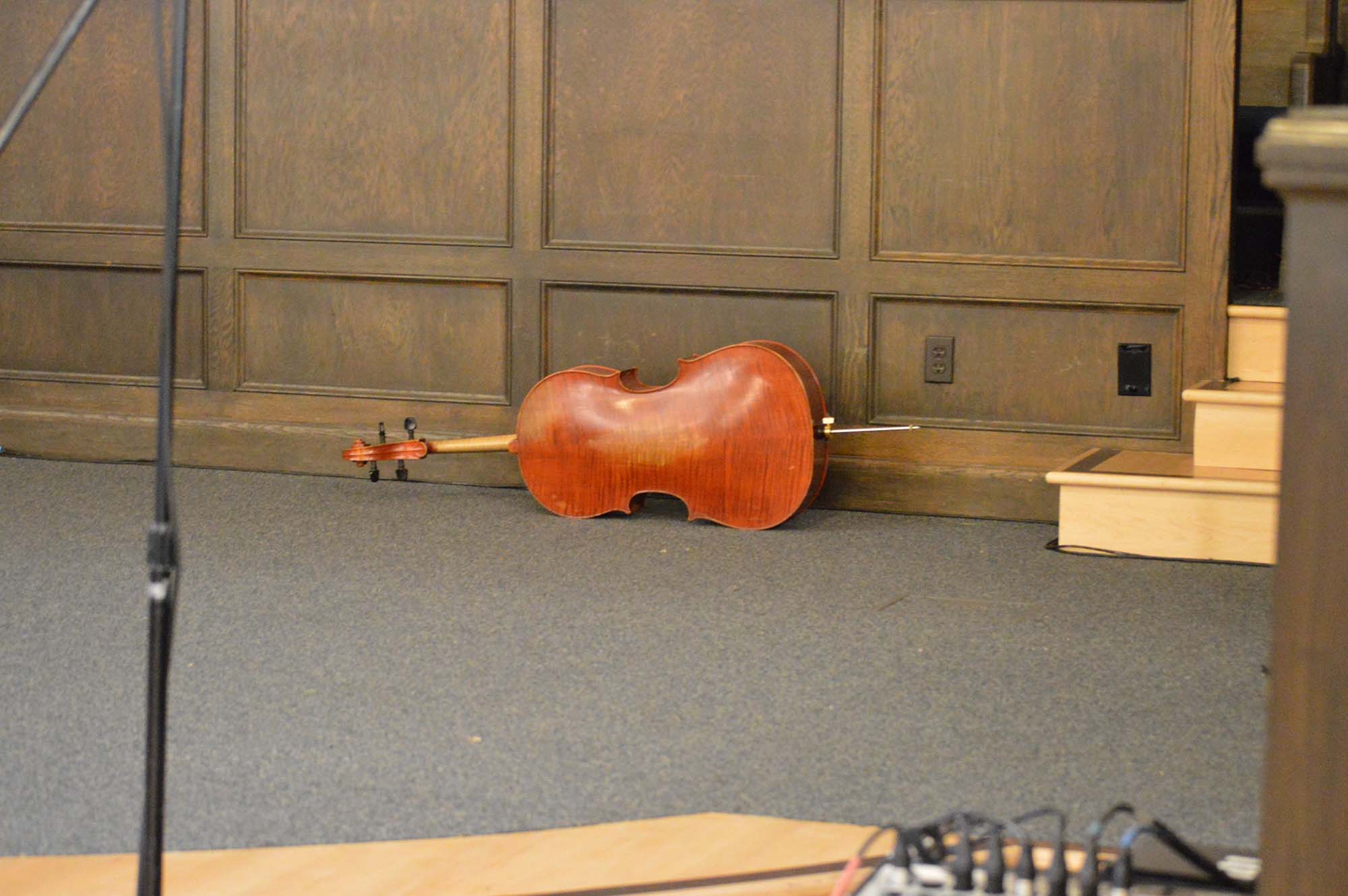 Davis Chamber Players branded concert materials spanning several seasons